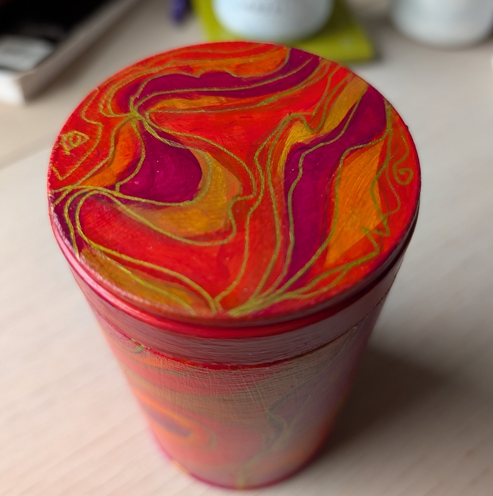 Colorful Decorative Storage Tin